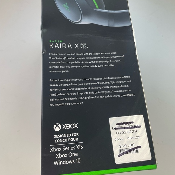 NWT Razer Kaira Wired Xbox Gaming Headset - Picture 6 of 6